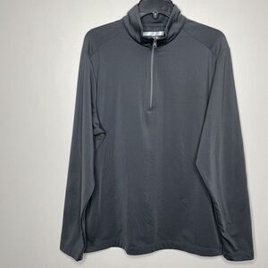 GREG NORMAN Sweatshirt Mens Large L Performance 1/2-Zip Pullover PlayDry Golf